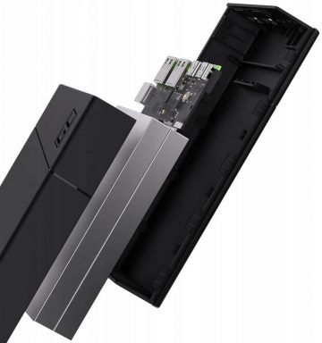 Внешний аккумулятор Green Cell PowerPlay20S 20000 мА·ч PD 22,5 Вт QC 3.0 3x USB-C ЧЕРНЫЙ