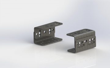 Universāla bāze bīdāmajām piedziņām/ 4 leņķa kronšteinu komplekts ASM150