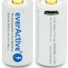Аккумуляторная батарея 16340 / R-CR123 3,7 В everActive 700 мАч (1 шт.) с защитой Аккумуляторная батарея 16340 / R-CR123 3,7 В everActive 700 мАч (1 шт.) с защитой