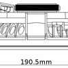 HQM GRIESTU SKAĻRUNIS HQM-SOZ10 10W 100V BALTS