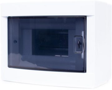 Накладной распределительный шкаф на 6 модулей Adelid RM-NT-06T