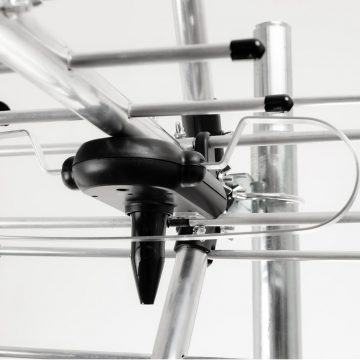 DVB-T/T2 antena Spacetronik EOS L Combo Black (pasīvā)