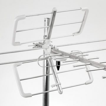 DVB-T/T2 antena Spacetronik EOS L Combo White (pasīvā)