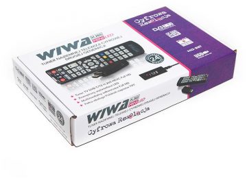 DVB-T/T2 WIWA H.265 MINI LED-vastuvõtja