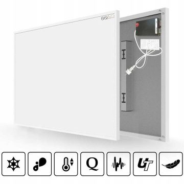 Infrared heating panel CRONOS Graphene PRO CGP-300TWP White
