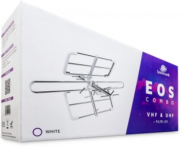 DVB-T/T2 antena Spacetronik EOS Combo White (pasīvā)