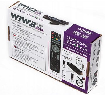 DVB-T/T2 imtuvas WIWA H.265 MINI