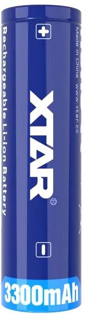 18650 Li-Ion 3,6 V Xtar 3300 mAh baterija (1 vnt) su apsauga