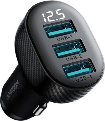 Joyroom auto lādētājs JR-CCD03 17W 3.4A 3x USB-A
