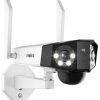 Reolink DUO 2 uzlādējama Wi-Fi 6MP LED 30 m IP kamera