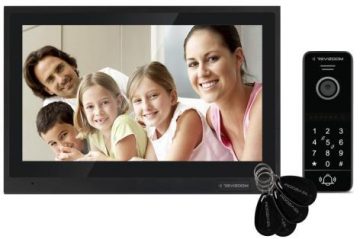 Video durvju ieejas sistēma REVIZOOM RM-T402HD BLACK/RC-411HD-CK Video durvju ieejas sistēma REVIZOOM RM-T402HD BLACK/RC-411HD-CK