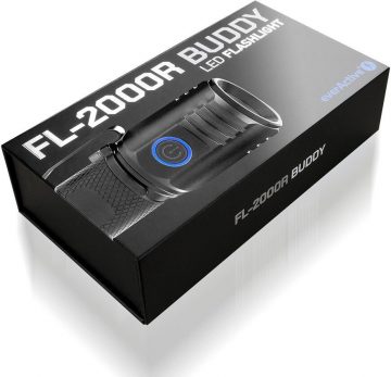Светодиодный фонарик everActive FL-2000R Buddy мощностью 20 Вт, 2000 люмен, IPX