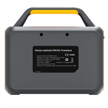 Volt Polska TRAVEL POWERBOX OPTI 600 portatīvā elektrostacija