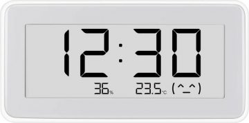 Pulkstenis ar termometru un mitruma sensoru Xiaomi Mi Temperature and Humidity Monitor Clock Pro