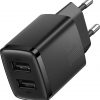 Компактное зарядное устройство Baseus CCXJ010201 10,5 Вт 2x USB-A ЧЕРНЫЙ