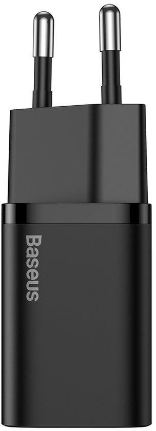Baseus Super Si ātrais lādētājs 1C TZCCSUP-L01 25W 1x USB-C PD 3.0 QC 3.0 + KĀBEĻŠ