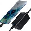 Настольное зарядное устройство Baseus GaN 3 Pro CCGP040101 65 Вт 2x USB-A 2x USB-C PD 3.0 QC 4.0