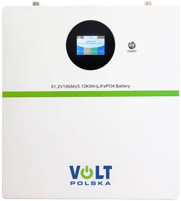 Volt Polska Enerģijas akumulators Ultra-5 51.2V 100Ah 100A
