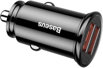 Автомобильное зарядное устройство Baseus Circular CCALL-YD01 30 Вт 5 А 2x USB-A QC 3.0