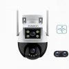 EasyCam āra 4MP (2MP + 2MP) 4x tālummaiņas WiFi PTZ kamera Tuya EC-4PTZ8DL
