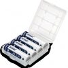 R06 / AA 1,5 V Xtar 2200 mAh įkraunamos baterijos (4 vnt) su apsauga