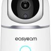 EasyCam iekštelpu WiFi PTZ kamera Tuya 2MP EC-2PT6IR