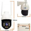 Orllo IP kamera ORLLO Z9 ULTRA ar saules paneli SM6030 PRO