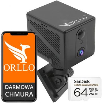 IP kamera Orllo Mini Wireless GSM 4G LTE ORLLO W8 PRO SIM kamera