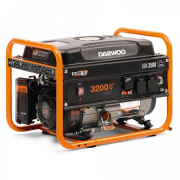 DAEWOO ĢENERATORS GDA 3500 3.2kW + ĢENERATORU EĻĻĻA SAE 10W-30 DWO 600