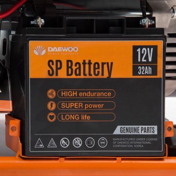 DAEWOO ĢENERATORS GDA 7500E 6,5kW