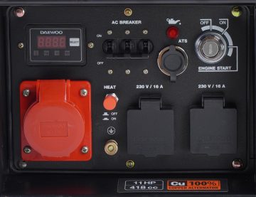 Дизельный генератор DAEWOO DDAE 6000XE-3 5,0кВт