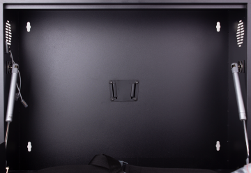 Getfort 3U CCTV spintelė (lengva prieiga) 600*540*255mm juoda VESA