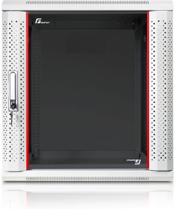 Настенный шкаф GETFORT 19 дюймов 12U 600x600, серый