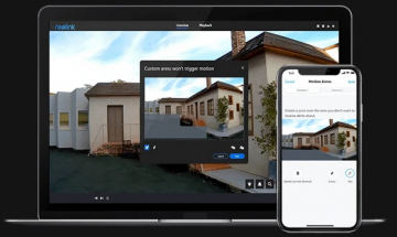 Reolink DUO WiFi IP kamera ar 4 MP dubulto objektīvu
