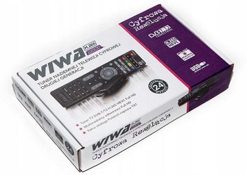 DVB-T/T2 imtuvas WIWA H.265 MINI