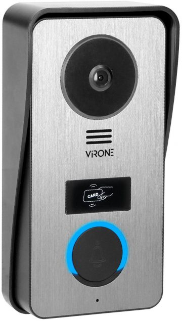 VIRONE VDP-67 FullHD VIDEODOMOFONS, RFID lasītājs, TUYA