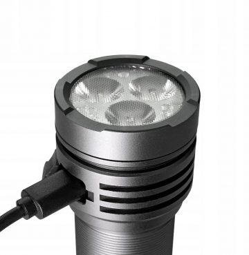 Taskulamp 3x Osram P9 10W LED everActive FL-3300R Luminator 3300 luumenit IPX4