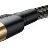 USB-A / Lightning iPhone kabelis Baseus Cafule CALKLF-BV1 100cm Apple 2.4A BLACK & GOLD IN COVER USB-A / Lightning iPhone kabelis Baseus Cafule CALKLF-BV1 100cm Apple 2.4A BLACK & GOLD IN COVER