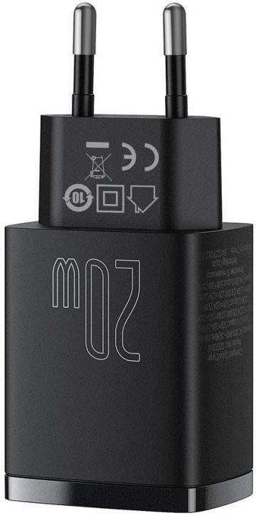 Baseuse kompaktne kiirlaadija CCXJ-B01 20W 1x USB-A 1x USB-C PD 3.0 QC 3.0 MUST