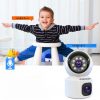 EasyCam IP PTZ kamera iekštelpām duālā WiFi Tuya 4MP (2MP + 2MP) EC-4PT2DL-FL