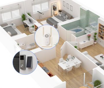 Ezviz EP3x Pro video durvju zvans, bezvadu ar akumulatoru, alternatīva domofonam (CS EP3x)