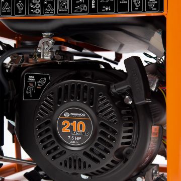 DAEWOO ĢENERATORS GDA 3500 3.2kW + ĢENERATORU EĻĻĻA SAE 10W-30 DWO 600