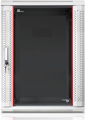 Подвесная полка GETFORT 19 дюймов 18U 600x450, серая