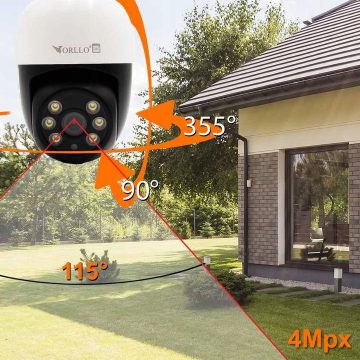 Orllo TZ2 PRO 4G 4Mpx IP kamera