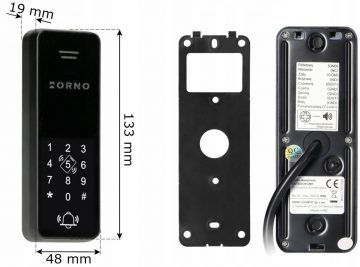 ORNO OR-DOM-BA-933/B interkomu komplekts