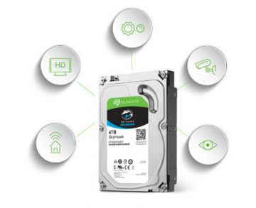 Seagate SkyHawk ST4000VX016 4TB cietais disks