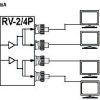 VIDEO SADALĪTĀJS RV-2/4P ACTIVE