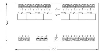 ROGER XM-8DR-BRD I/O paplašinātājs