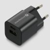 Сетевое зарядное устройство everActive GaN SC-390QB 30 Вт 1xUSB-C 1xUSB-A PD PPS