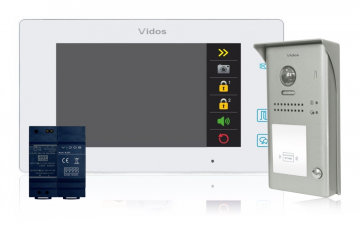 Videointerkoms VIDOS DUO M1021W-2 / S1101A